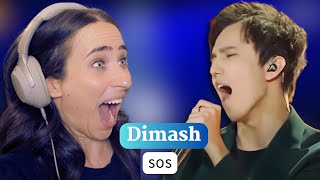 Opera SingerVocal Coach REACTION SOS by Dimash [upl. by Aelanej]