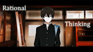 How To Think Rationally Like Oreki Houtarou  Rational Thinking  AnimeArcana [upl. by Oznarol240]