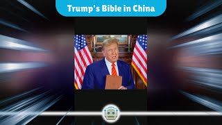 Trumps God Bless the USA Bible Printed in China A Controversial Trade Off [upl. by Yalonda]