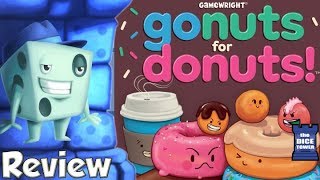 Go Nuts for Donuts Review  with Tom Vasel [upl. by Mahda]