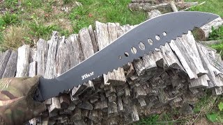 The UK Banned My Machete This is an outrage WTF UK Jungle Master 16 Inch Blade Machete 22 [upl. by Wyne96]