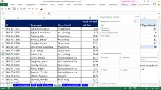 PivotTables Are Easy 30 Examples for Highline College Professional Development Day 2014 [upl. by Emmalyn583]