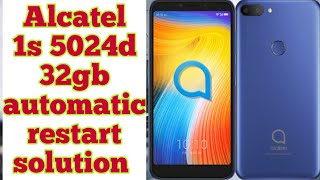 How to fix alcatel 1s 5024d automatic restart amp Touch Not Working solution [upl. by Ajnat]