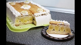 Piškota Torta sa Bananama I Svega 6 sastojaka I JednostavnoampPreukusno [upl. by Eirak]