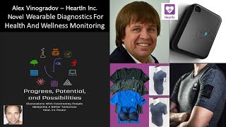 Alex Vinogradov  Founder HeartIn Inc Novel Wearables For Health And Wellness Monitoring [upl. by Atrebor]