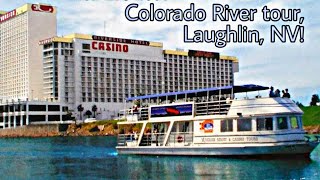 Riverside Resort Hotel amp Casinos Colorado River boat tour TE30 Laughlin NV Davis Dam amp casinos [upl. by Lehcir]