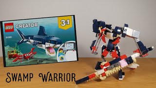 Lego 31088 alternate build Swamp Warrior [upl. by Adnohsad808]