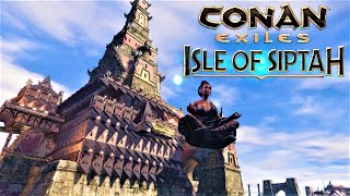 Dragon Tower Renovation Complete amp A Wyvern Mount  Isle Of Siptah  CONAN EXILES 26 PC Gameplay [upl. by Tita]