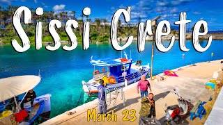 Sissi Crete walking tour 4k vlog Greece 2024 [upl. by Ru]