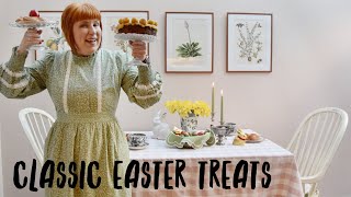 CLASSIC BRITISH amp GERMAN EASTER TREATS SIMNEL CAKE amp PLAITED LOAF [upl. by Moser416]