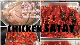 chicken satay  easy chicken satay recipe  how to make chicken satay [upl. by Eigram]