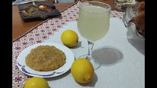 ΛΕΜΟΝΑΔΑ ΣΠΙΤΙΚΗ  ΜΑΡΜΕΛΑΔΑ ΛΕΜΟΝΙ  HOMEMADE LEMONADE  LEMON JAM [upl. by Esch]