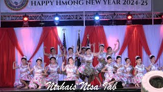 Ntxhais Ntsa Iab 2nd place Madison New Year 2024 dance competition [upl. by Inamik]