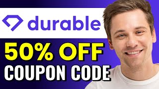 Durable AI Website Builder Tutorial to get 50 OFF  Durable AI Free Coupon Code 2024 [upl. by Sarajane895]