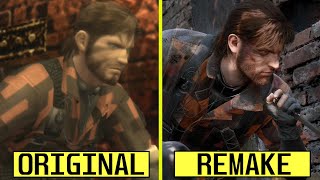 Metal Gear Solid 3 Remake vs Original Early Graphics Comparison  Xbox Partner Preview 2023 [upl. by Colette]