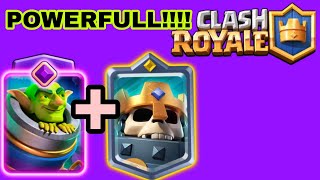 MORTAL EVO DECK IS SICK  Clash Royale Indonesia [upl. by Noemis]