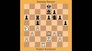 Viktor Korchnoi vs Anatoly Karpov  World Championship Match 1978 chess [upl. by Quickman804]