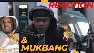 Dababy walk down Wednesday Freestyle Reaction amp MukBang [upl. by Conner]