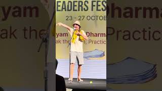 Baksoman at the Ubud Writers amp Readers Festival Poetry Slam 2024  Jellyfishgeorge [upl. by Anazus]