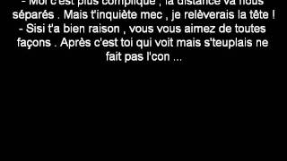 Je suis dingue de toi  paroles  Ghetto Lyrics [upl. by Adihaj958]