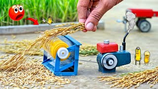 Tractor making rise cleaning A to Z process science projectdiy tractor home made diesel engine [upl. by Coumas]