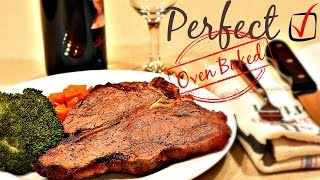 How To Cook Steak In Oven  5 Tips On Cooking Steak in Oven  Perfect MediumRare Steak Recipe [upl. by Giuliana]