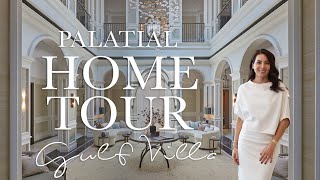 HOME TOUR  PALATIAL GULF VILLA [upl. by Cire]