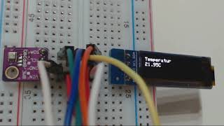 Sensor BME280 mit 091quot OLED Display am Arduino Nano [upl. by Issim]