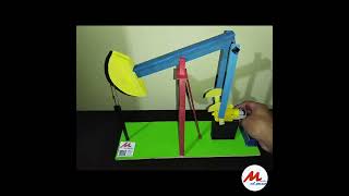 Máquina extractora de petróleo MAS maqueta funcional [upl. by Ferri]