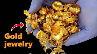 how to extract gold plated jewelry recovery [upl. by Collis]