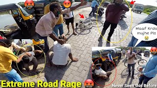 Extreme Road Rage After Biker hit into Cycle😡Idiots on RoadMust WatchZ900 Rider [upl. by Anwahsad]