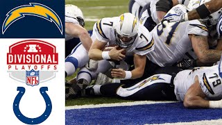 Chargers vs Colts 2007 AFC Divisional [upl. by Er]