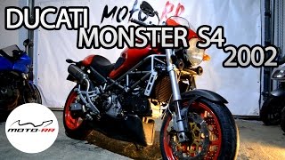 Ducati Monster S4 2002 Детальное видео MOTORR [upl. by Enixam]