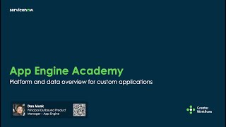 App Engine Academy Platform and data modeling review for custom applications [upl. by Canada]