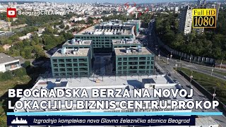 Beogradska berza se seli u poslovni centar kompleks Glavna železnička stanica Beograd [upl. by Akihsat779]