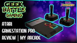 Atari Gamestation Pro  Review  Update the Firmware  Emulators  Controllers Tested  My Arcade [upl. by Bronk]