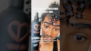 Best leave in conditioner for curly hair curlyhair haircare youtubeshorts rizos [upl. by Renckens]