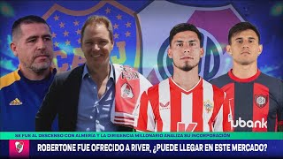 Robertone fue Ofrecido a River y Bareiro es una Posibilidad que busca la Dirigencia [upl. by Aicatsana]