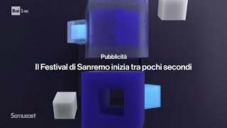 Rai 1 HD  bumper quotIl Festival di Sanremo inzia tra pochi secondiquot dal 2021 [upl. by Eiggam]