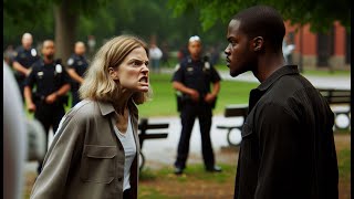 RACIST KAREN TRIES TO BULLY BLACK MAN INSTANTLY REGRETS IT [upl. by Yruy844]