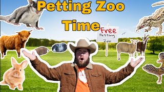 I ran a FREE PETTING ZOO For Charity [upl. by Eidualc]