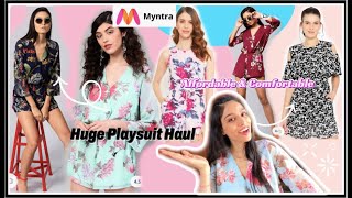 Huge Myntra Jumpsuit Haul  Very Affordable amp Comfortable  Honest Review  Anis VlogBox [upl. by Haeluj]