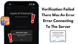 Fix Verification Failed There Was An Error Connecting To The Server [upl. by Bryner654]