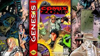 Comix Zone 15 Episode 3 Page 13 SEGA GENMD  OST [upl. by Enelear]