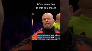 Epic clash between two darts legends [upl. by Washburn867]