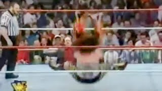 WWC WVR WWF WWE SUPERSTARS BERTHA FAYE VS JOBBER JESSICA 1995 FULLY REMASTERED SD 4K 60FPS [upl. by Ellenohs]