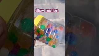 Color balls slowmotion video iphone 16 pro video shorts viral color [upl. by Arias]