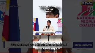 2025 Senatorial Bets ni Marcos Part 16  philippines [upl. by Arual]