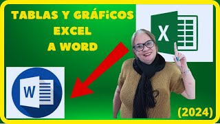 👉 Tutorial ¡Integra datos de EXCEL a WORD Paso a Paso Inserta TABLAS y GRÁFICOS fácil 2024 [upl. by Jorry569]