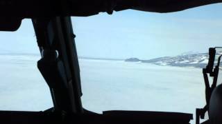 Landing in Antarctica via C17MP4 [upl. by Vilma]